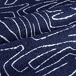 Мебельная ткань Букле синий цвет 140 см T3-8 варинант исполнения - 1 | Loft Concept в Сочи