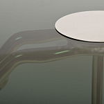 Столик журнальный на основании в виде фигурки девушки Maiden варинант исполнения - 2 | Loft Concept в Сочи