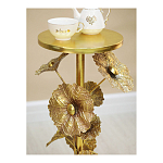 Столик приставной из металла с основанием в виде цветочной композиции Flower Arrangement Table варинант исполнения - 6 | Loft Concept в Сочи