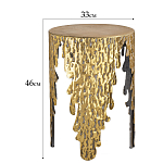 Столик дизайнерский Copper streaks варинант исполнения - 5 | Loft Concept в Сочи