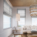 Люстра трехъярусная с декором из круглых деревянных бусин с кисточками Gray Brown Wooden Beads Chandelier варинант исполнения - 4 | Loft Concept в Сочи