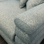 Дизайнерский Диван Lancaster Серо-голубое букле варинант исполнения - 1 | Loft Concept в Сочи