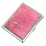 Портсигар с газовой зажигалкой из натурального камня Родонит Stone Cigarettes Cases варинант исполнения - 1 | Loft Concept в Сочи