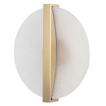 Бра с белым матовым стеклянным плафоном круглой формы Soft Glow Harmony варинант исполнения - 3 | Loft Concept в Сочи