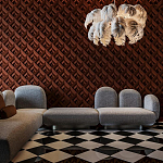 Гипсовая 3D Панель AZTECA варинант исполнения - 1 | Loft Concept в Сочи