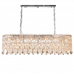 Люстра овальная с хрустальными подвесками Roul Crystal Light варинант исполнения - 4 | Loft Concept в Сочи