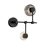 Бра с 2-мя плафонами разного диаметра и цвета Polyhedron варинант исполнения - 1 | Loft Concept в Сочи