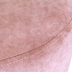 Банкетка овальная пыльно-розовый велюр на 4-х металлических ножках золотого цвета SANJAY варинант исполнения - 5 | Loft Concept в Сочи