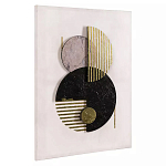 Панно декоративное с объемным эффектом Asymmetry варинант исполнения - 1 | Loft Concept в Сочи