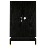 Платяной шкаф Elsa Dreams Black с 2-мя фасадами варинант исполнения - 5 | Loft Concept в Сочи