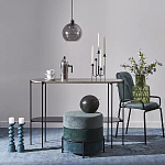 Подсвечник фигурный голубой Bright Accent 33 см варинант исполнения - 4 | Loft Concept в Сочи