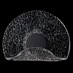 Бра из текстурированного прозрачного стекла с изогнутым краем Textured Glass  варинант исполнения - 7 | Loft Concept в Сочи