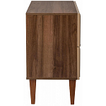 Тумба прикроватная бежевая из массива бука с 2-мя ящиками Wenge Light варинант исполнения - 3 | Loft Concept в Сочи