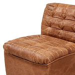 Модульное кожаное кресло Maxence Lounge Leather Armchair варинант исполнения - 2 | Loft Concept в Сочи