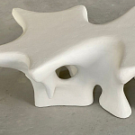 Кофейный стол природной формы Sirius White Coffee Table варинант исполнения - 1 | Loft Concept в Сочи