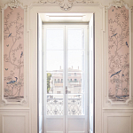 Обои ручная роспись Earlham Almost Mauve варинант исполнения - 3 | Loft Concept в Сочи