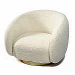 Кресло Bear Белое букле варинант исполнения - 2 | Loft Concept в Сочи