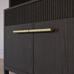 Стеллаж Primo с ящиками Темный орех варинант исполнения - 5 | Loft Concept в Сочи