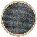 Ковер круглый из комбинированного состава Weasel Corner варинант исполнения - 1 | Loft Concept в Сочи