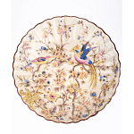 Чаша с цветочным орнаментом на ножке в виде бронзового ангела Eden Garden варинант исполнения - 4 | Loft Concept в Сочи