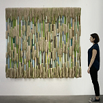 Художественный панно макраме Wall decor Voice the Forest варинант исполнения - 1 | Loft Concept в Сочи