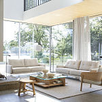 Кресло с каркасом из массива дуба Gallin Chair Boucle варинант исполнения - 8 | Loft Concept в Сочи