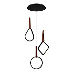 Подвесной светильник с геометрическими источниками света Geometric Architecture of Light варинант исполнения - 1 | Loft Concept в Сочи