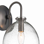 Бра с куполообразным прозрачным плафоном Glass Dome with Seeds варинант исполнения - 1 | Loft Concept в Сочи