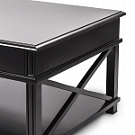 Широкий кофейный столик с ящиком Monsignor варинант исполнения - 2 | Loft Concept в Сочи