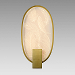 Бра с гравировкой на акриловом плафоне Gravyura Bronze варинант исполнения - 4 | Loft Concept в Сочи