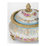 Шкатулка фарфоровая с цветочной росписью Eden Garden варинант исполнения - 2 | Loft Concept в Сочи