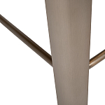 Стул барный светло-серый из экокожи Spectacular High Bar Stool варинант исполнения - 6 | Loft Concept в Сочи