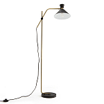 Торшер с поворотным плафоном Davy Brass Floor Lamp варинант исполнения - 2 | Loft Concept в Сочи