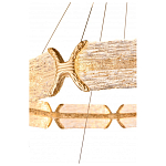 Люстра с 2-мя кольцами с текстурным природным рисунком IceFlame варинант исполнения - 4 | Loft Concept в Сочи