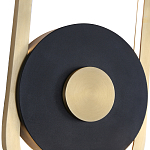 Бра с овальной рамой цвета латунь Midnight Orbit варинант исполнения - 1 | Loft Concept в Сочи