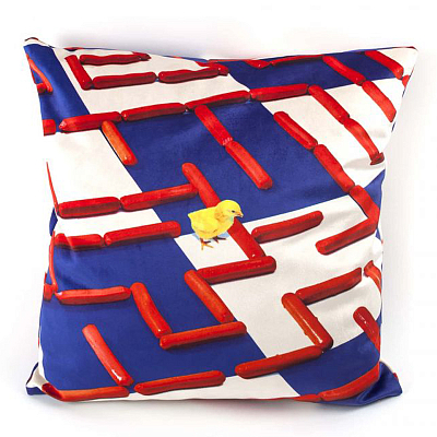 Подушка Seletti Cushion Labyrinth Подушка Seletti Cushion Labyrinth