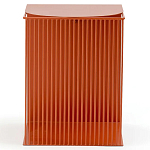 Оранжевый приставной стол из металла Lattice варинант исполнения - 2 | Loft Concept в Сочи