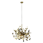 Подвесной светильник с металлическими круглыми элементами Terzani Argent варинант исполнения - 6 | Loft Concept в Сочи