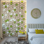 Гипсовая 3D панель с принтографией PM-41 варинант исполнения - 6 | Loft Concept в Сочи