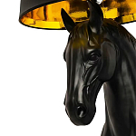 Horse Statue Floor Lamp Большой светильник Черная Лошадь варинант исполнения - 1 | Loft Concept в Сочи