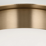 Потолочный светильник с белым матовым шарообразным плафоном Kichler варинант исполнения - 4 | Loft Concept в Сочи