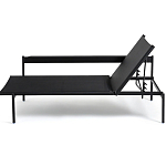 Диван-шезлонг черный Annet варинант исполнения - 4 | Loft Concept в Сочи