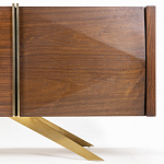 ТВ-тумба в цвете американский орех Introduce варинант исполнения - 4 | Loft Concept в Сочи