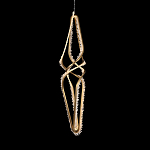 Подвесной светильник с декоративными элементами в виде кристаллов Smooth Shine варинант исполнения - 2 | Loft Concept в Сочи