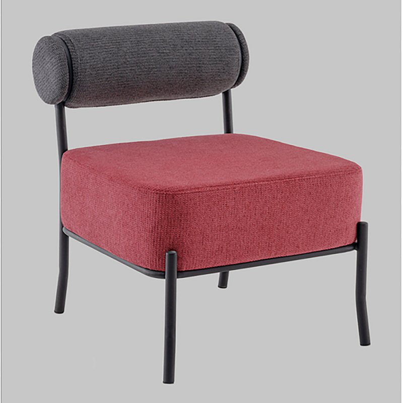 Кресло Ponpoun тёмно-серый бордо Красный Черный Серый в Сочи | Loft Concept 