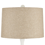 Торшер с белым каркасом и тканевыми абажуром Natural Stems варинант исполнения - 4 | Loft Concept в Сочи