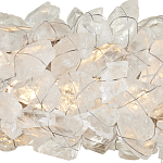 Люстра светодиодная фактурная в форме кольца Amber Crystal варинант исполнения - 1 | Loft Concept в Сочи