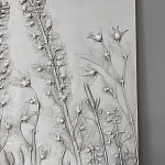 Панно Дельфиниум варинант исполнения - 3 | Loft Concept в Сочи