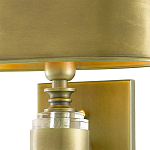 Бра с овальным абажуром на прозрачном основании Masculinity варинант исполнения - 1 | Loft Concept в Сочи