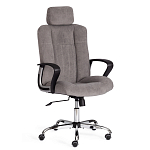 Кресло компьютерное City Chair хром флок варинант исполнения - 2 | Loft Concept в Сочи